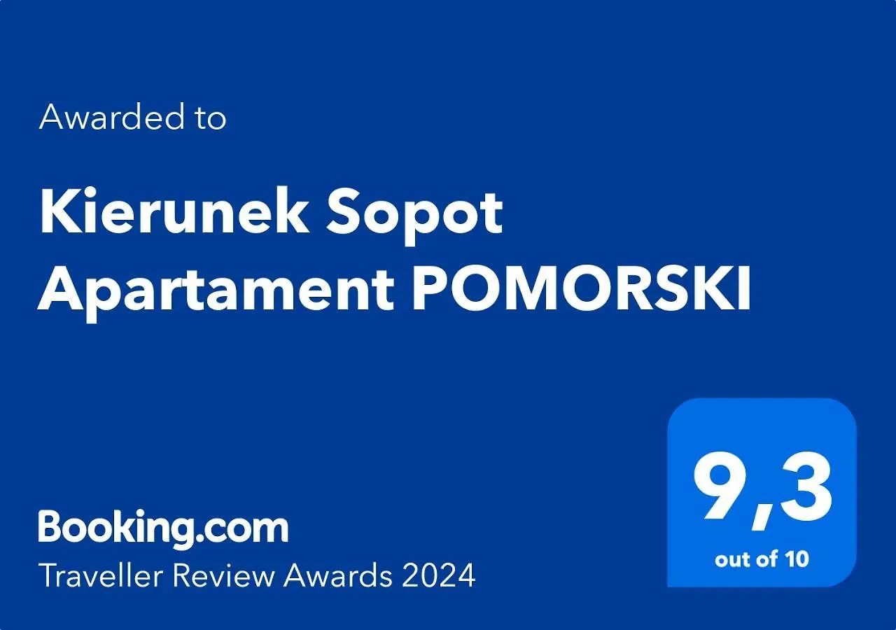 Kierunek Sopot Apartament Pomorski פולין